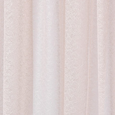 Тканина тюль жакард Троянда, 292 см, 75 гр/м2, V-P4238 пудра