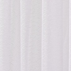Тканина тюль жакард Ірма, 285 см, 65 гр/м2, 0001-біла