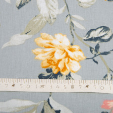 Тканина бязь ранфорс для постільної білизни, бавовна, 130 гр/м2, 240 см 12.27287/1 Клематіс сірий