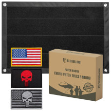 Патч-Борд тактичний 40х60 см для шевронів нашивок і нагород складна панель-стенд з липучкою для колекціонерів і військових