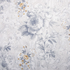 Тканина бязь ранфорс для постільної білизни, бавовна, 130 г/м2, 240 см 12.28856/6 Роуз сіра