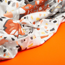 Тканина бязь ранфорс для постільної білизни, бавовна, 130 г/м2, 240 см Соти печворк