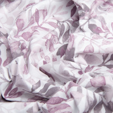 Тканина бязь ранфорс для постільної білизни, бавовна, 130 гр/м2, 240 см 11.27809/20 Гілочка лілова