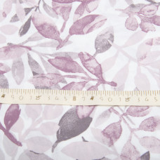 Тканина бязь ранфорс для постільної білизни, бавовна, 130 гр/м2, 240 см 11.27809/20 Гілочка лілова