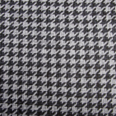 Тканина бязь ранфорс для постільної білизни, бавовна, 130 г/м2, 240 см 4.28656/33 Гусяча лапка чорна