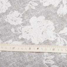 Тканина бязь ранфорс для постільної білизни, бавовна, 130 г/м2, 240 см 3.28997/14 Троянди на коричневому