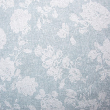 Тканина бязь ранфорс для постільної білизни, бавовна, 130 г/м2, 240 см 3.28997/8 Троянді на т/бірюзовому