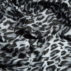 Тканина бязь ранфорс для постільної білизни, бавовна, 130 г/м2, 240 см M05182/9 Лео сіре