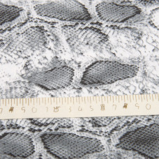 Тканина бязь ранфорс для постільної білизни, бавовна, 130 г/м2, 240 см M03177/1 Snake сіра