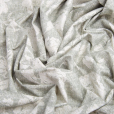 Тканина бязь ранфорс для постільної білизни, бавовна, 130 г/м2, 240 см 3.28997/11 Троянди на оливковому