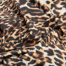 Тканина бязь ранфорс для постільної білизни, бавовна, 130 г/м2, 240 см M05182/8 Лео коричневий