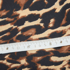 Тканина бязь ранфорс для постільної білизни, бавовна, 130 г/м2, 240 см M05182/8 Лео коричневий