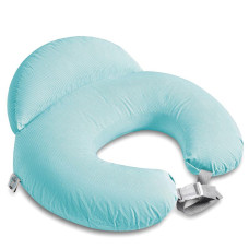 Подушка для годування диванчик 60х70х16 см SD бавовна антиалергенне волокно, для зручності мами, з блискавкою мята