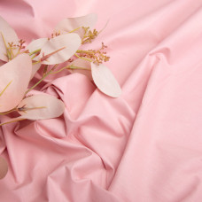 Тканина бязь ранфорс для постільної білизни, бавовна 130 г/м2, 240 см V-52 рожева пудра