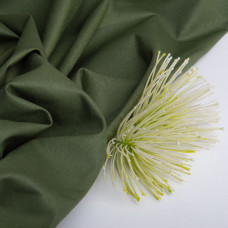 Тканина бязь ранфорс для постільної білизни, бавовна 130 г/м2, 240 см V-150 т/хакі