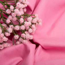 Тканина бязь ранфорс для постільної білизни, бавовна 130 г/м2, 240 см V-90 т/рожева