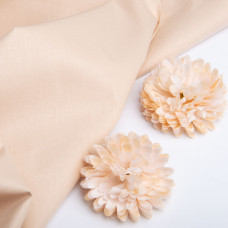 Тканина бязь ранфорс для постільної білизни, бавовна 130 г/м2, 240 см V-40 нуга