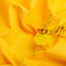 Тканина бязь ранфорс для постільної білизни, бавовна 130 г/м2, 240 см V-06 насичено жовтий