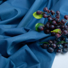 Тканина бязь ранфорс для постільної білизни, бавовна 130 гр/м2, 240 см V-76 денім