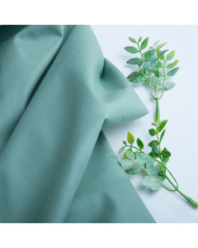 Тканина бязь ранфорс для постільної білизни, бавовна 130 гр/м2, 240 см V-112 м'ята