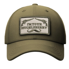 Набір шевронів 2 шт. з липучкою I am your Huckleberry 5x8 см хакі вишитий патч шеврон нашивка