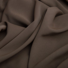 Тканина костюмна однотонна, 150 см, 282 г/м2, для одягу, суконь, костюмів, спідниць коричнева 1463