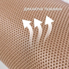 Подушка ортопедична з наволочкою Гречаний Комфорт IDEIA 50х70 см із валиком для підтримки шиї з лухою