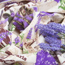 Тканина полотенна вафельна Прованс