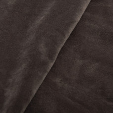 Тканина трикотаж однотонна Вельбо V-1176 шокочіно