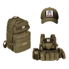 Набір шевронів 2 шт. з липучкою CPR Certified 7 см вишитий патч шеврон нашивка