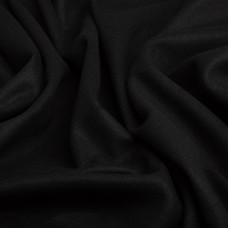 Тканина пальтова СН-137, 150 см, 400 г/м2, щільна тканина для верхнього одягу, пальто та курток V-1001 чорна