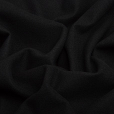 Тканина пальтова 520 HUAHONG, 150 см, 400 г/м2, щільна тканина для верхнього одягу, пальто та курток V-1001 чорна