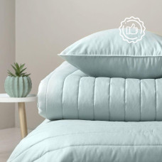 Покривало на ліжко 220х240 см IDEIA, двостороннє, якісна стібка, мікрофібра