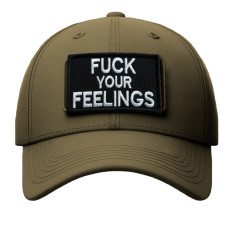 Набір шевронів 2 шт. з липучкою Fuck Your Feelings 5х8 см, вишита патч нашивка, шеврон