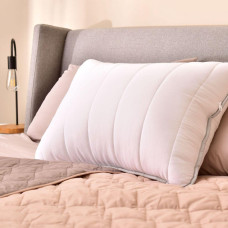 Набір подушок 2 шт 50х70 см IDEIA LINE антиалергенне волокно з блискавкою біла, холофайбер