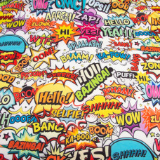 Тканина для одягу Атлас шовк з малюнком, 145 см, 90 г/м2, ніжна, легка тканина месенджер