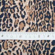 Тканина для одягу Атлас шовк з малюнком, 145 см, 90 г/м2, ніжна, легка тканина Ліона беж