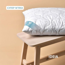 Подушка Soft IDEIA 50х70 см двостороння аналог лебединого пуху стьобана, штучний пух
