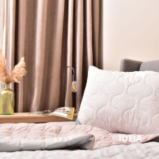 Подушка Soft IDEIA 50х70 см двостороння аналог лебединого пуху стьобана, штучний пух