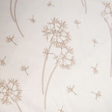 Тканина бязь ранфорс для постільної білизни, бавовна, 130 г/м2, 240 см 7.28087/5 Кульбаби беж