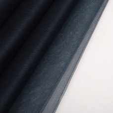 Тканина декоративна фатин Kristal №43 т/синій