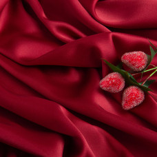 Тканина костюмна SCARLETT light, 145 см, 194 г/м2, блискуча тканина, тканина для вечірнього плаття, атласна