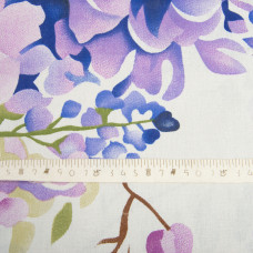 Тканина бязь ранфорс GOLD LUX для постільної білизни, бавовна, 125 гр/м2, 220 см GLux-5199 Гліцинія