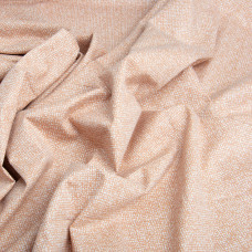 Тканина бавовна сатин для постільної білизни, натуральна тканина, постільна білизна, 120 г/м2 ВТ-273В квіти беж