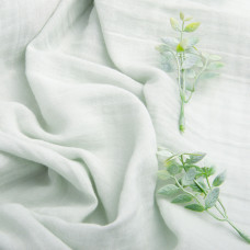 Тканина Муслін бавовна 2-шарова, 150 см, 105 г/м2, для одягу, платтів, костюмів, спідниць м'ята