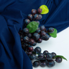 Тканина трикотаж віскоза California, 145 см, трикотажна тканина, віскоза, еластична тканина синій