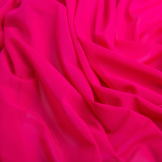 Тканина сітка Нейлон декоративна 150 см 170 г/м2 для одягу, декору, еластична, стрейчева 1270 малина