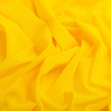 Тканина сітка Нейлон декоративна 150 см 170 г/м2 для одягу, декору, еластична, стрейчева 1233 жовта
