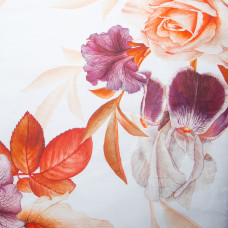 Тканина сатин для постільної білизни, пл 130 г/м2 210 ТС, бавовна, 240 см 0507-NEV ALLOW/V-2 ірис