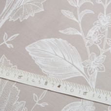 Тканина сатин для постільної білизни, пл 130 г/м2 210 ТС, бавовна, 240 см M 02231/16 мак беж